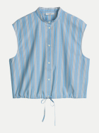 Marc O'Polo DENIM Bluse mit Stehkragen 5703-Light Blue_Multi_05 bei Robert Ley