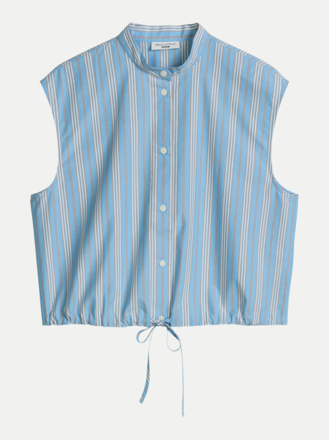 Marc O'Polo DENIM Bluse mit Stehkragen bei Robert Ley