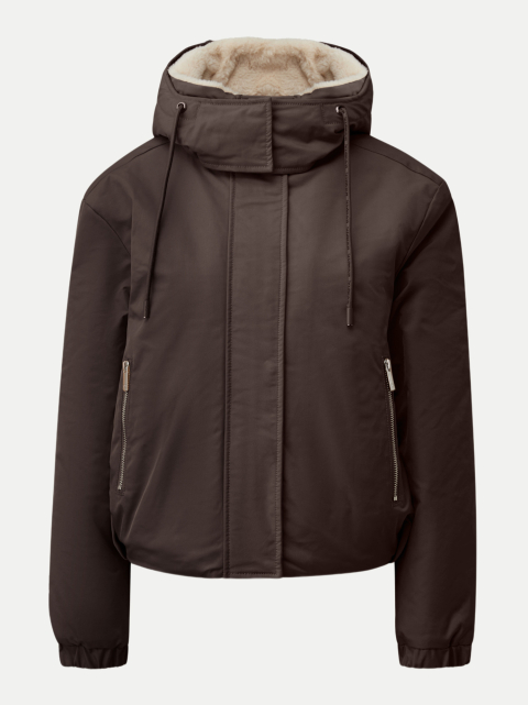 Q/S designed by Steppjacke mit Teddy-Futter bei Robert Ley
