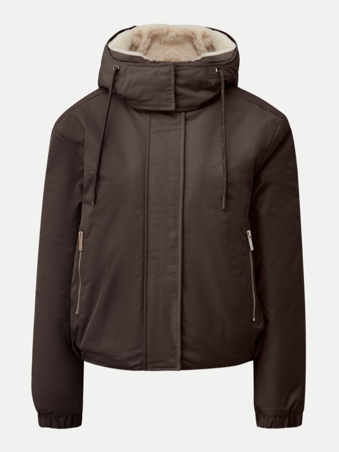 Q/S designed by Steppjacke mit Teddy-Futter bei Robert Ley