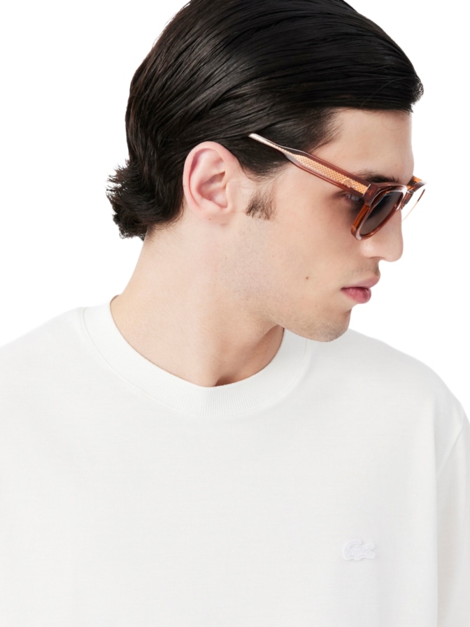 Lacoste T-Shirt aus Petit Piqué mit Pima-Baumwolle bei Robert Ley