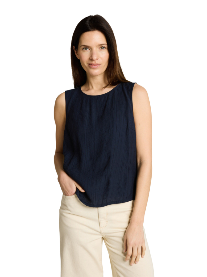 Tom Tailor Casual blouse top crinkled bei Robert Ley