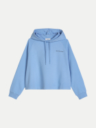 Marc O'Polo DENIM Oversized Hoodie 4840-Flaxflower Blue bei Robert Ley