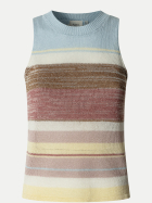 Pepe Jeans Stricktop ANYA Gestreift 371-DARK BLUSH PINK bei Robert Ley