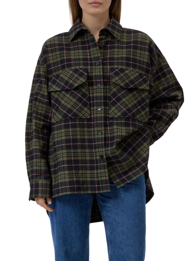Closed Overshirt mit Karomuster bei Robert Ley