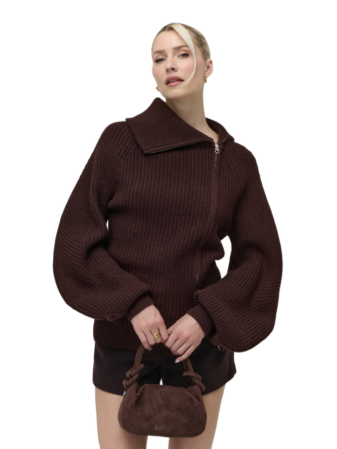 LeGer Studio by Lena Gercke Strickjacke Gioana  mit asymmetrischem Verschluss bei Robert Ley