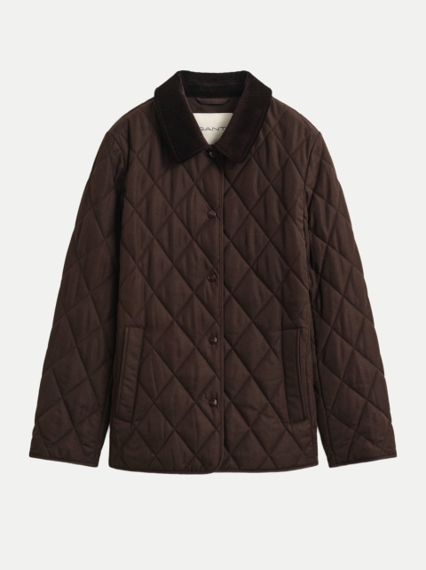 Gant Steppmantel mit Cord-Kragen bei Robert Ley