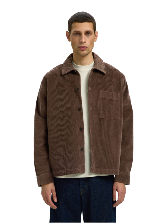 SELECTED HOMME Overshirt aus Cord bei Robert Ley