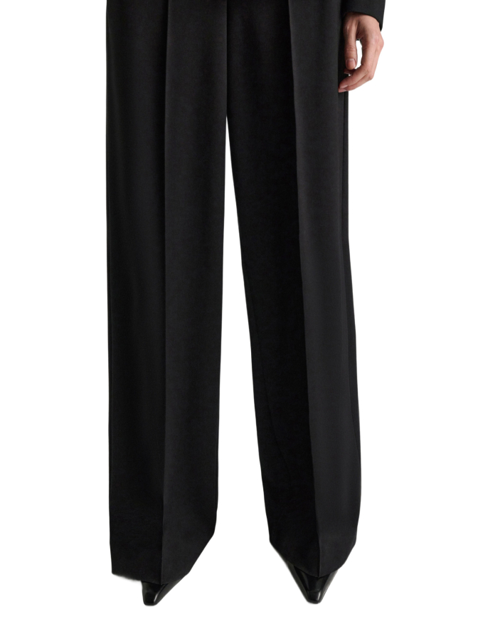 Dorothee Schumacher Hose mit weitem Bein aus Punto Milano bei Robert Ley