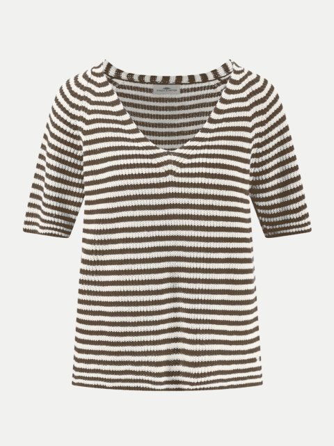 Fynch-Hatton Gestreifter Leinenpullover bei Robert Ley