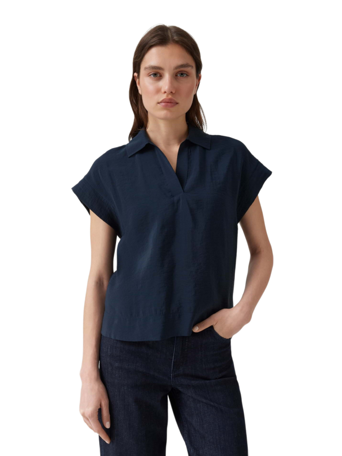 Opus Blusenshirt im Materialmix Sinula bei Robert Ley