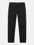 Stone Island Tapered-Fit Cargohose v0029black bei Robert Ley