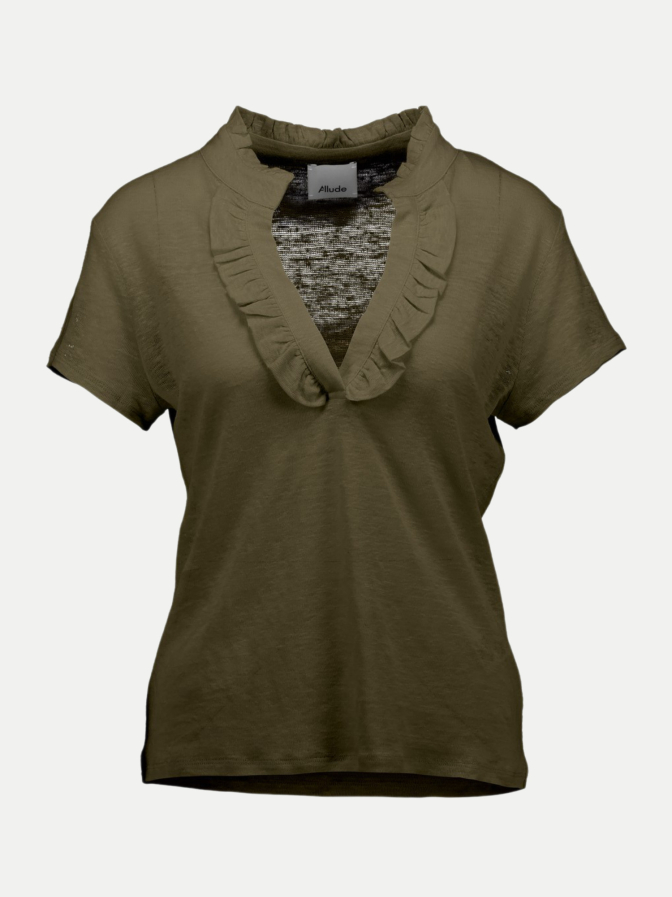 ALLUDE Serafino- shirt bei Robert Ley
