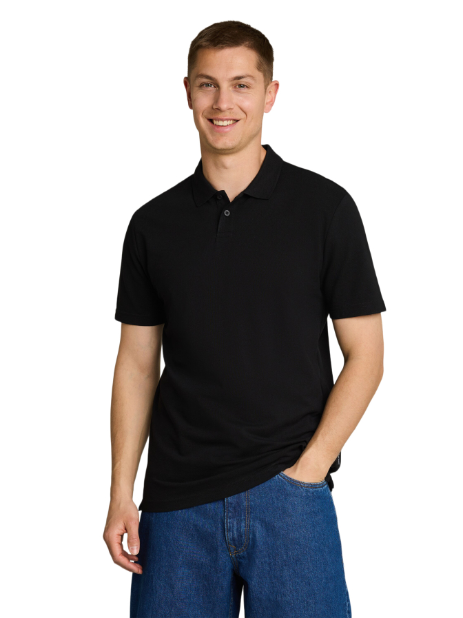 Tom Tailor Denim Poloshirt in Jersey-Piqué-Stoff bei Robert Ley