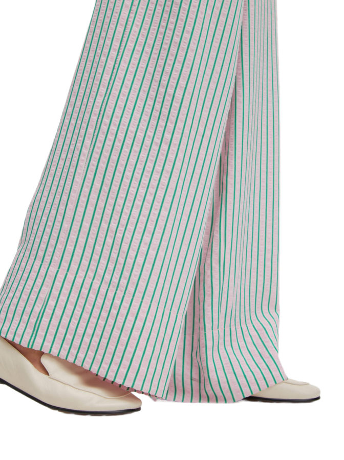 EDITED Gestreifte Hose mit Gummizug bei Robert Ley