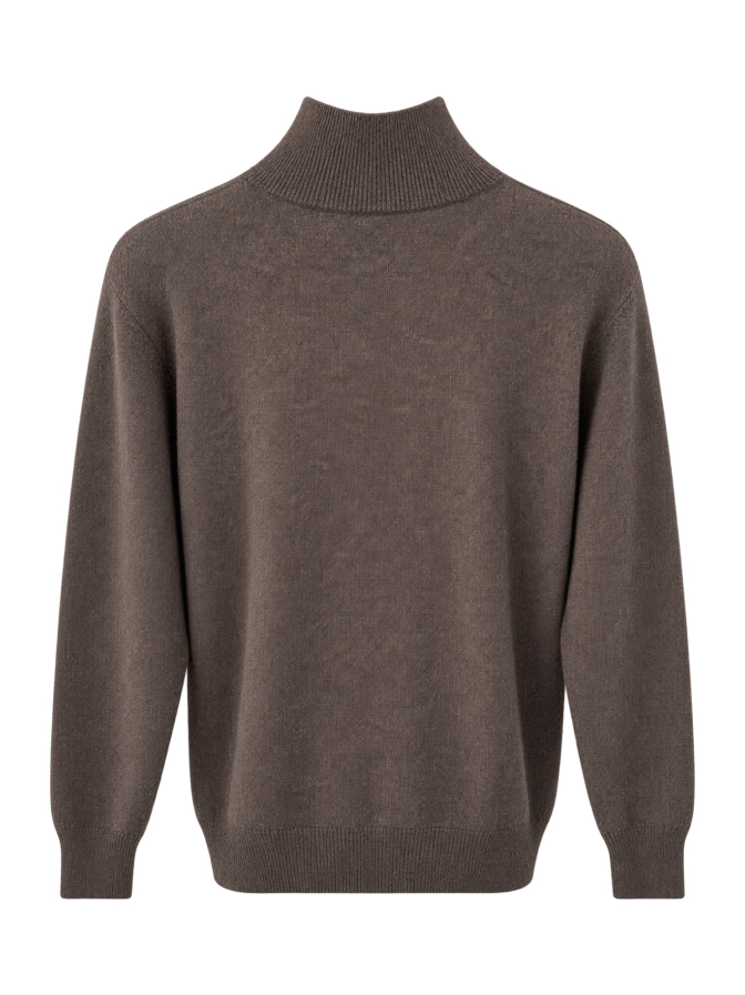 Peserico Turtleneck-Pullover aus Woll-Seide-Mix bei Robert Ley