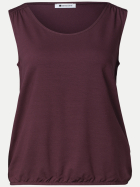 Street One Top mit Elastiksaum 17820-rustic rouge bei Robert Ley