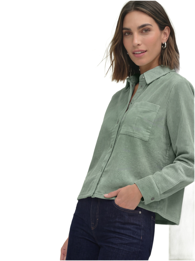 Street One Langarm Cordbluse bei Robert Ley