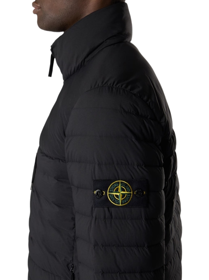 STONE ISLAND Daunenjacke mit Logo-Badge bei Robert Ley