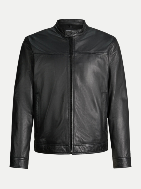 Strellson Bikerjacke Jace-W aus Lammnappa bei Robert Ley