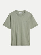 Marc O'Polo DENIM T-Shirt, SSL, Melange, Print, Relax 4058-Light Green_Multi_02 bei Robert Ley