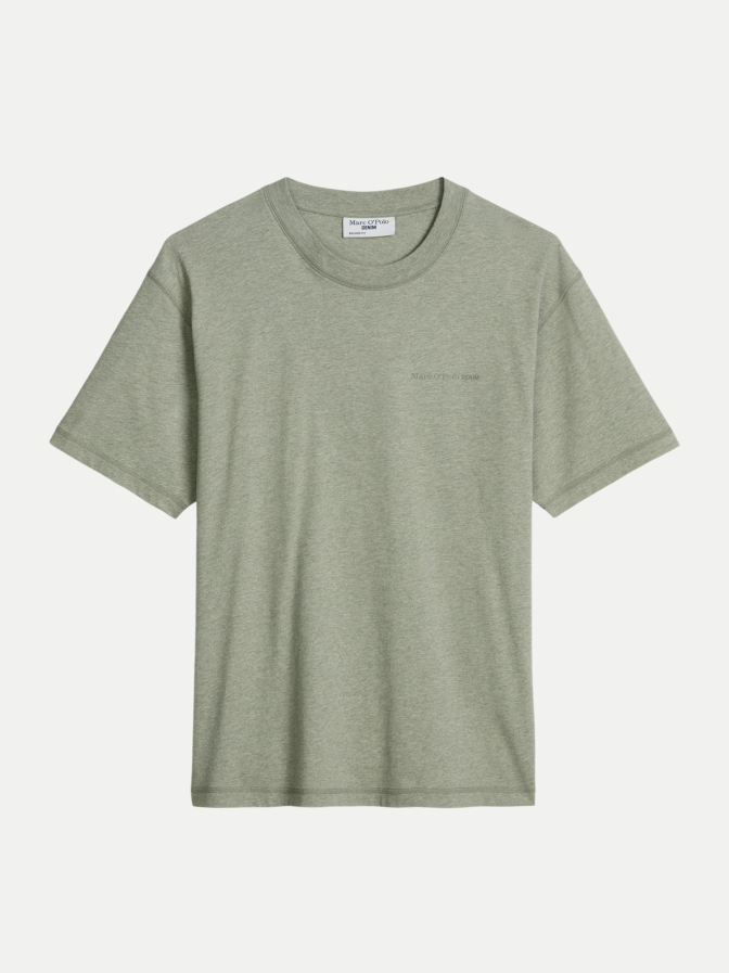 Marc O'Polo DENIM T-Shirt, SSL, Melange, Print, Relax bei Robert Ley