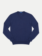Fedeli Pullover mit V-Ausschnitt 13navy bei Robert Ley