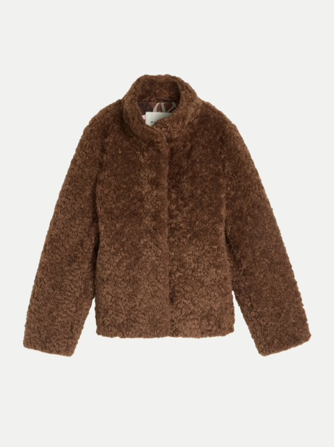 Tom Tailor Casual Faux-Fur-Jacke mit Stehkragen bei Robert Ley