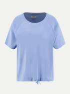 Fynch-Hatton T-shirt 644-CORNFLOWER BLUE bei Robert Ley