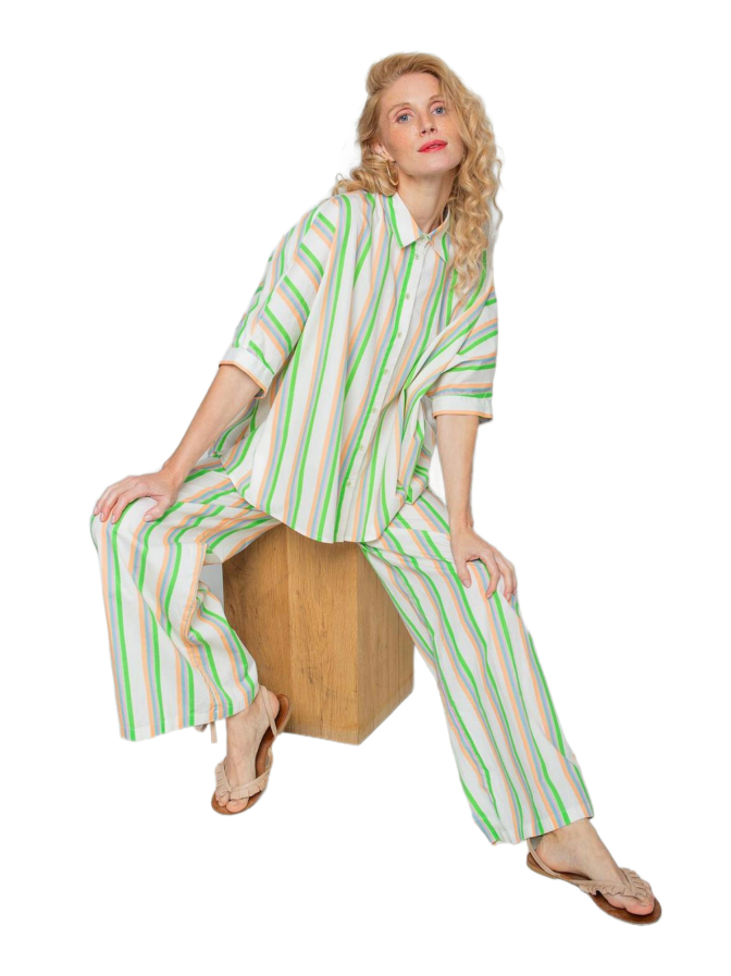 Emily Van Den Bergh Hemdbluse mit Streifen bei Robert Ley