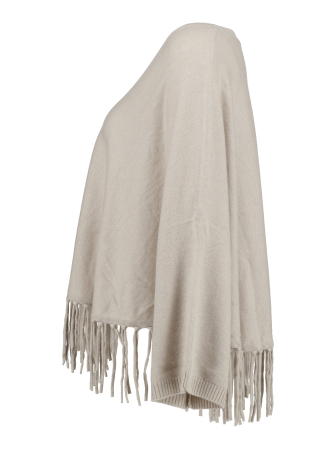 Robert Ley Poncho aus Woll-Kaschmir-Mix bei Robert Ley