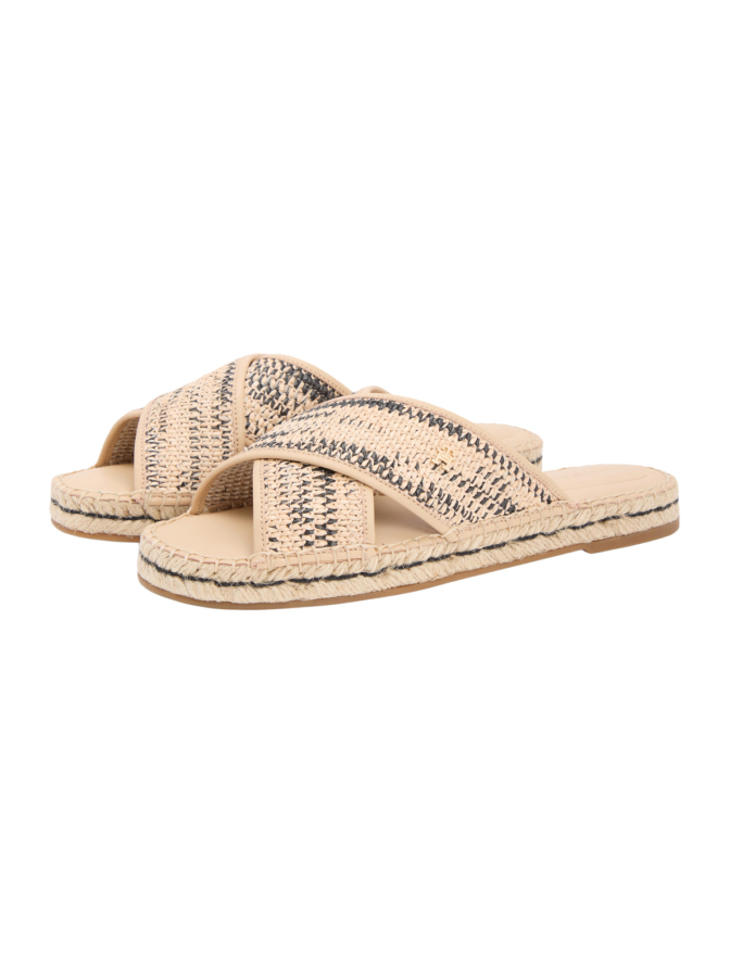 Tommy Hilfiger Mules Raffia im Espadrille-Style bei Robert Ley