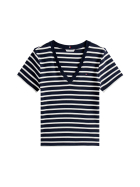Tommy Hilfiger T-Shirt mit V-Ausschnitt 02C-BLUE bei Robert Ley