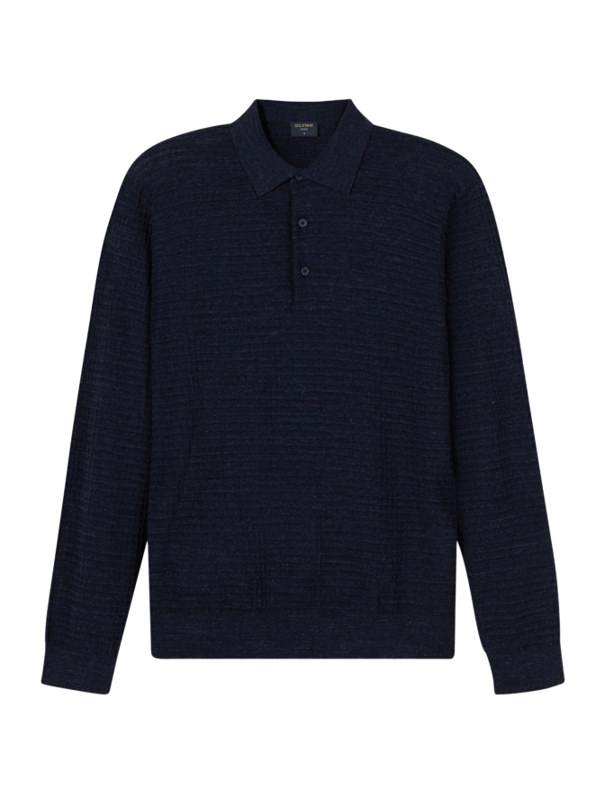OLYMP Pullover mit Polokragen bei Robert Ley