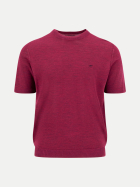Fynch-Hatton Kurzarmpullover aus Wolle 416-grape bei Robert Ley