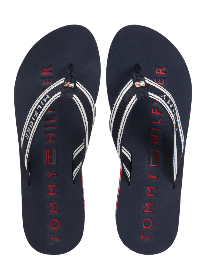 Tommy Hilfiger Flip-Flops mit Webbing-Riemen bei Robert Ley