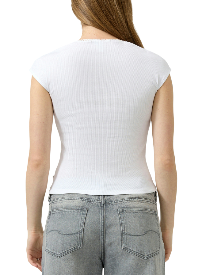 Q/S designed by T-Shirt mit Herzausschnitt bei Robert Ley