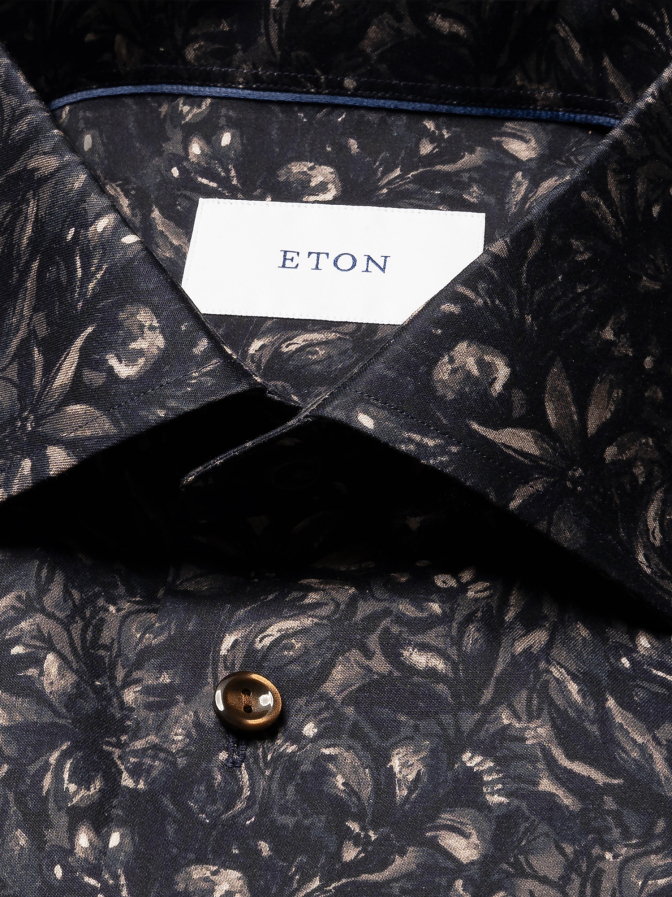 Eton Contemporary-Fit Floralhemd bei Robert Ley