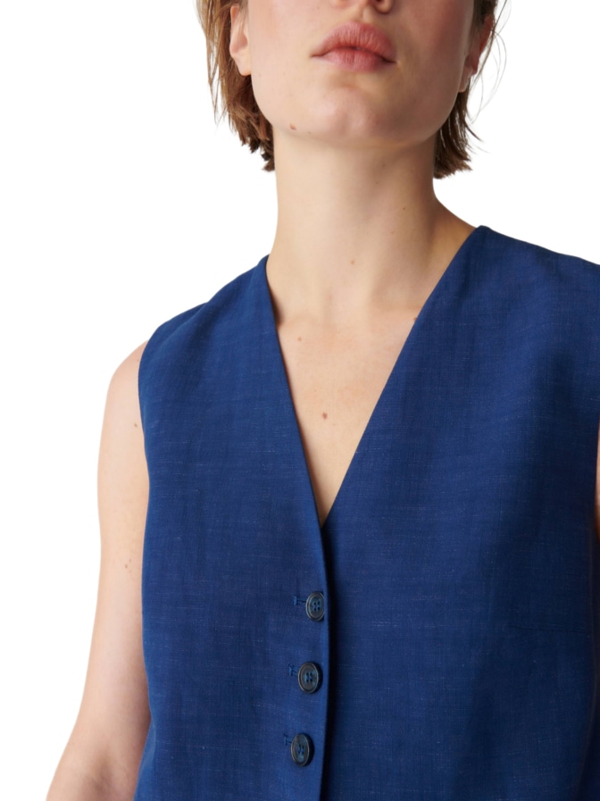 OPUS PANTS Lange Weste Wivina bei Robert Ley