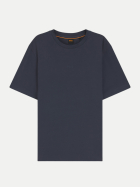BOSS Orange T-Shirt mit Logoprint 406-Dark Blue bei Robert Ley