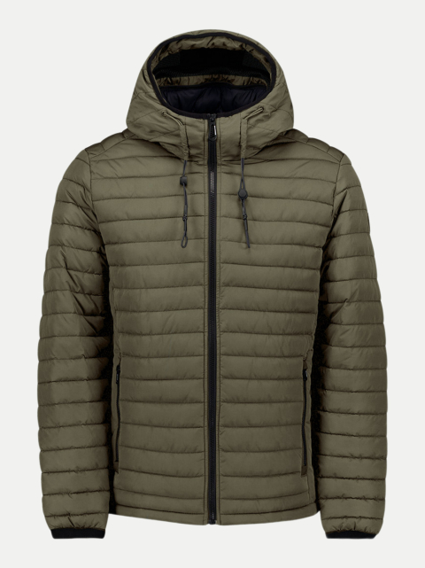 No Excess Leichte Steppjacke mit Kapuze bei Robert Ley