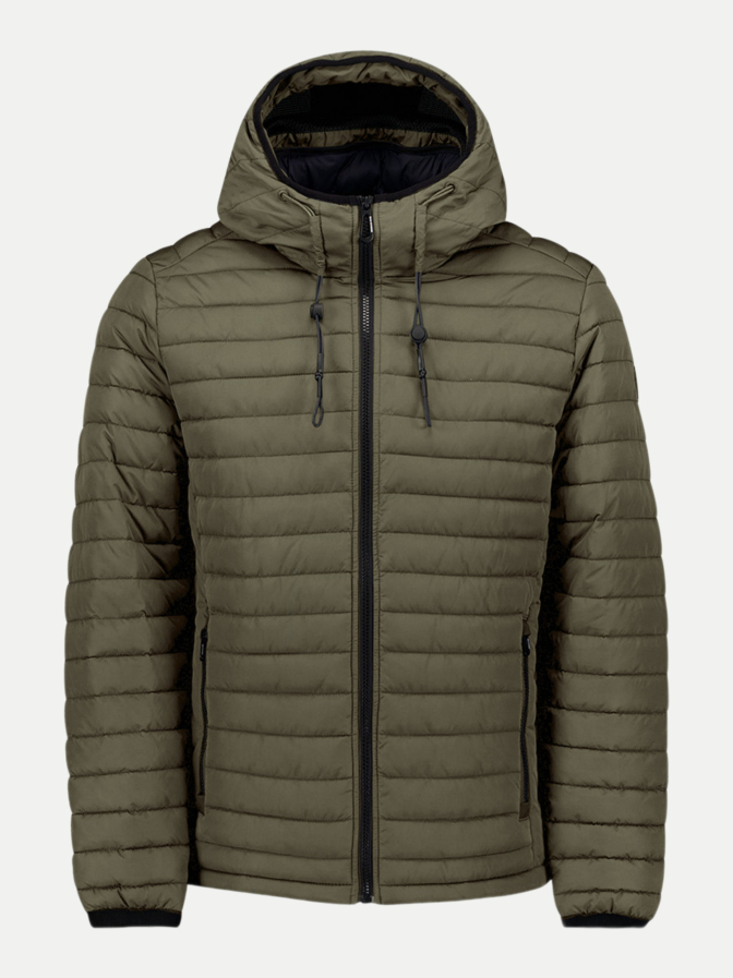No Excess Leichte Steppjacke mit Kapuze bei Robert Ley