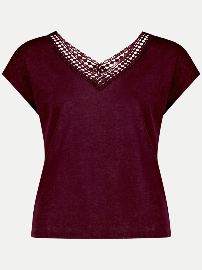 Zero Shirt mit V-Ausschnitt bei Robert Ley