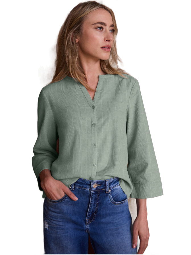 Street One Cordbluse mit 3/4 Arm bei Robert Ley