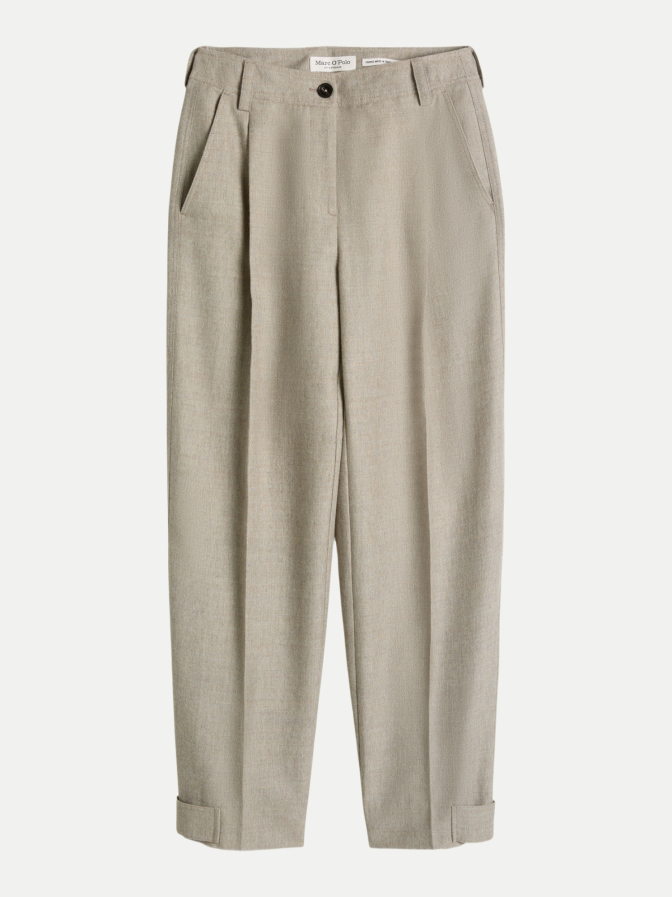 Marc O'Polo Bundfaltenhose Meliert bei Robert Ley