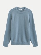 Marc O'Polo DENIM Strickpullover aus Schurwolle-Mix 0635-Bashed Nickle bei Robert Ley