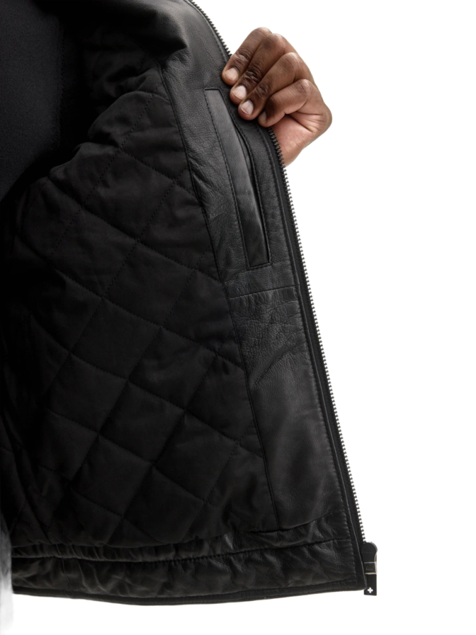 Strellson Bikerjacke Jace-W aus Lammnappa bei Robert Ley