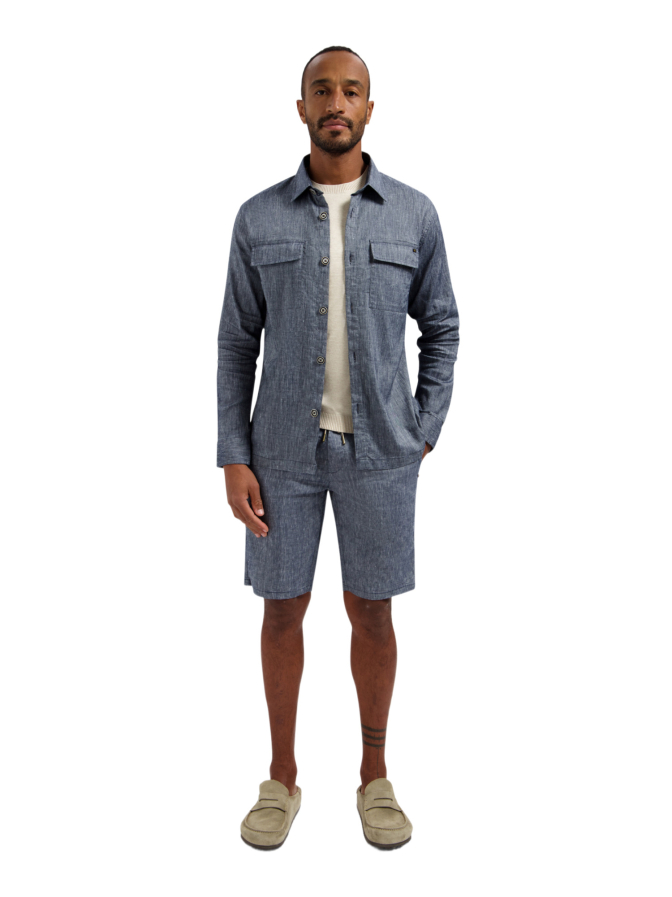 NO EXCESS Chinoshorts aus Leinenmischung bei Robert Ley