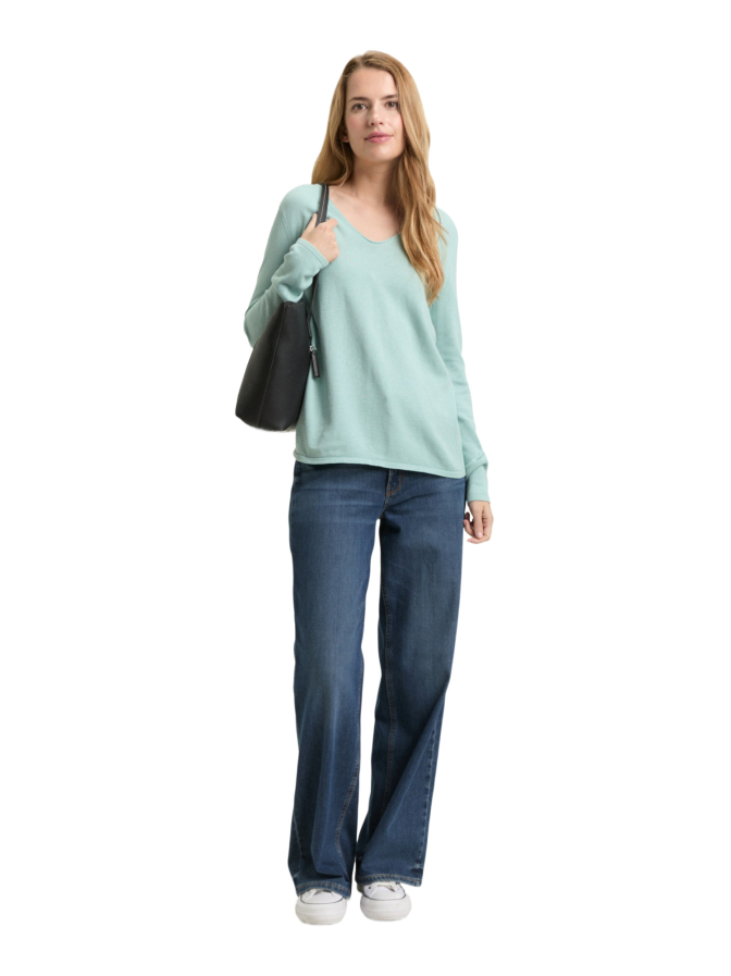 Tom Tailor Casual Pullover mit V-Ausschnitt bei Robert Ley