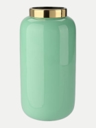 Giftcompany Saigon Vase - H 17cm mint/gold-mint/gold bei Robert Ley